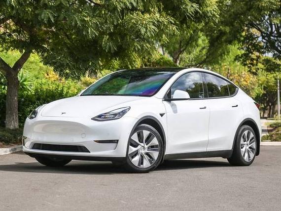 TESLA MODEL Y 2021 5YJYGDEE4MF272018 image